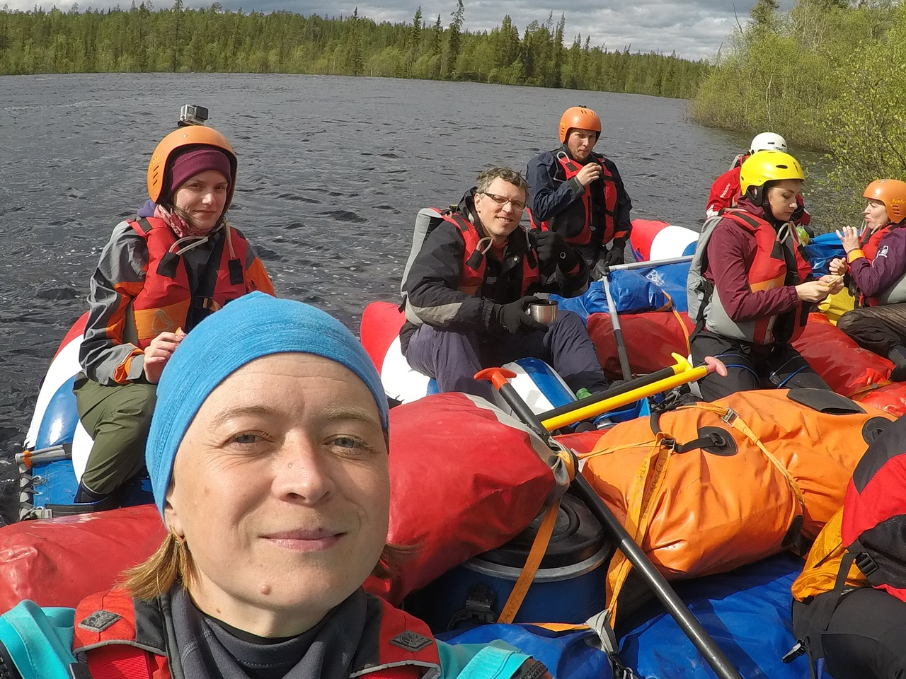 Однодневный сплав по реке Печа