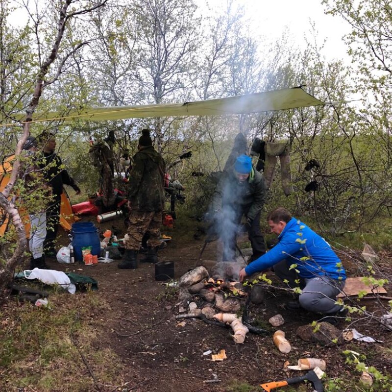 Сплав по реке Териберка